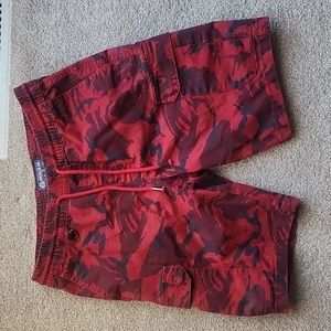 Cargo camo shorts